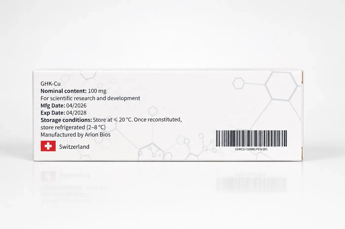 ghk cu 100mg shipping GHK-Cu (100mg) 6ml Vial Buy GHK-Cu 100mg | Paramount